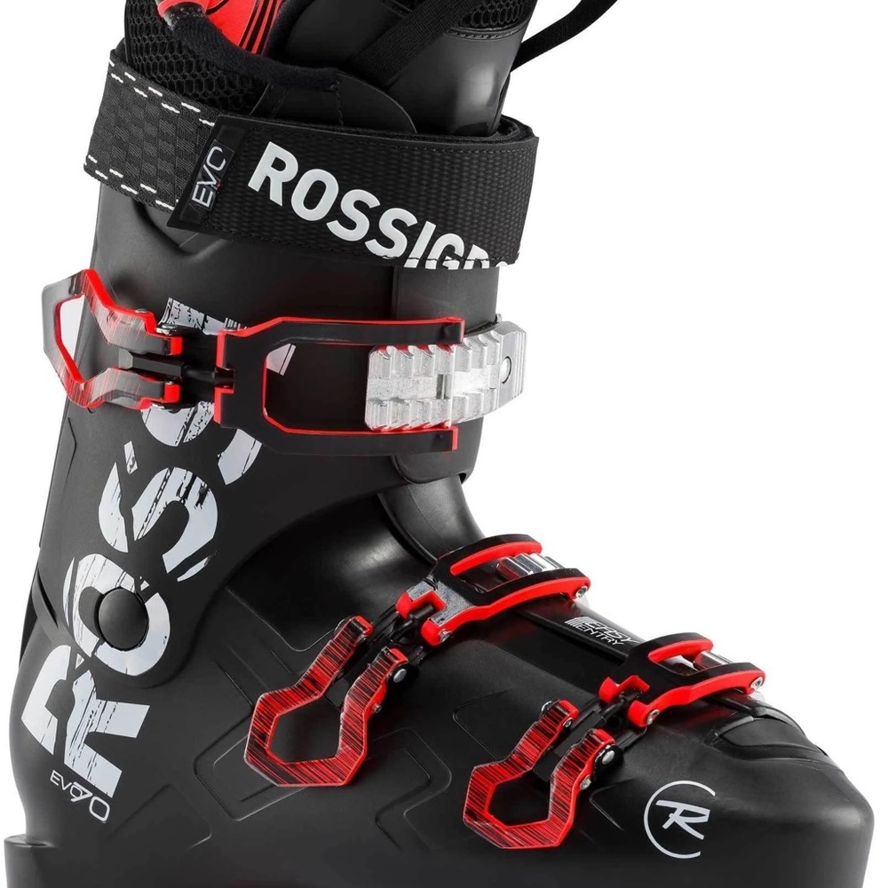 Rossignol Evo Black and Red Ski Boots
